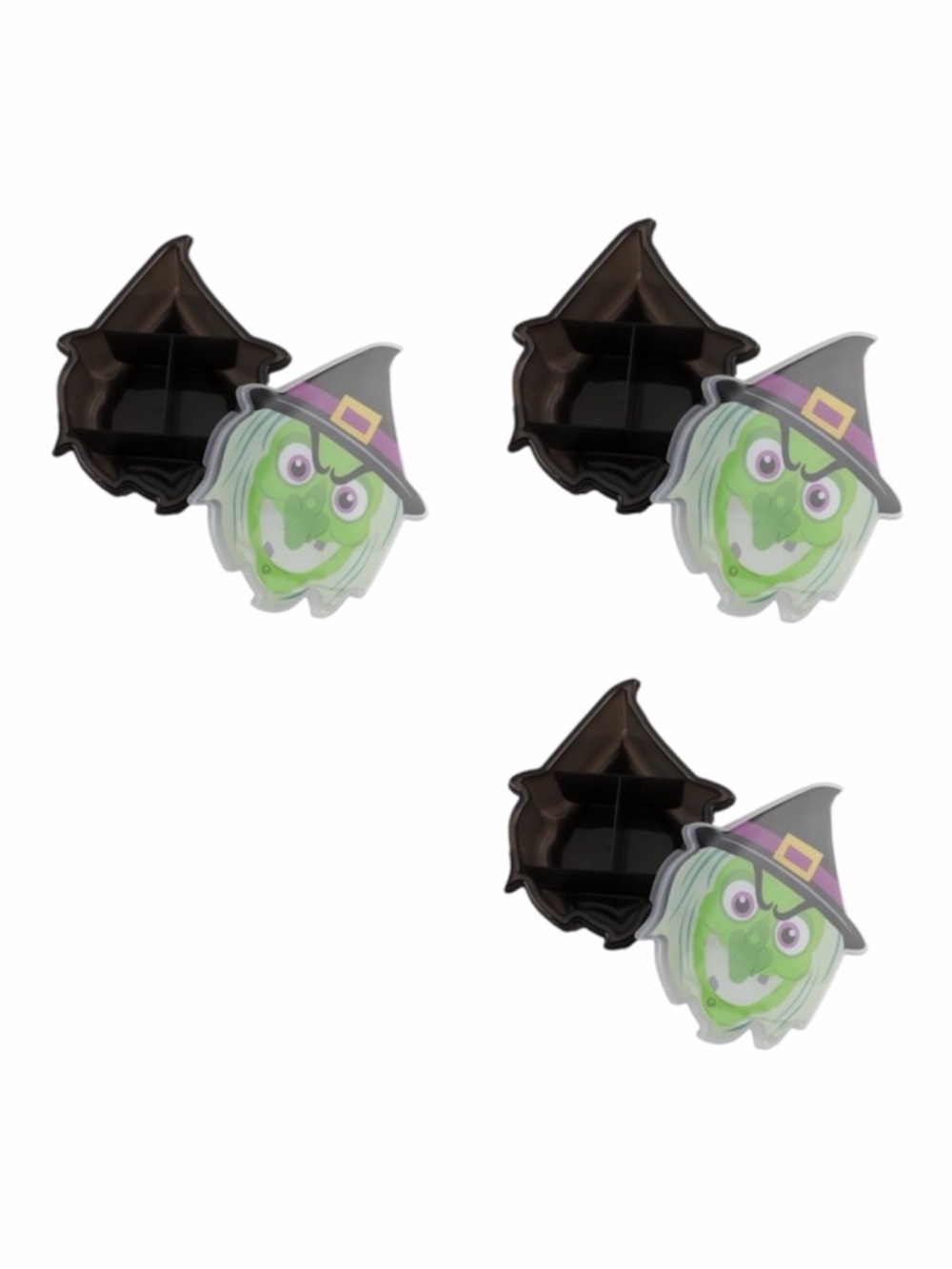 CWC Witch Halloween Snackle Box Bundle of 3